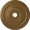 Ekena Millwork Cole Ceiling Medallion (Fits Canopies up to 9 1/8"), 25 3/8"OD x 3 3/8"ID x 1 3/8"P, Pale Gold CM25COPAS - alternate 1